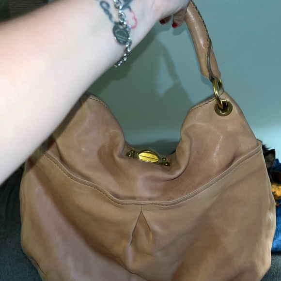 Miu Miu Large leather hobo Bag - Picture 1 of 14